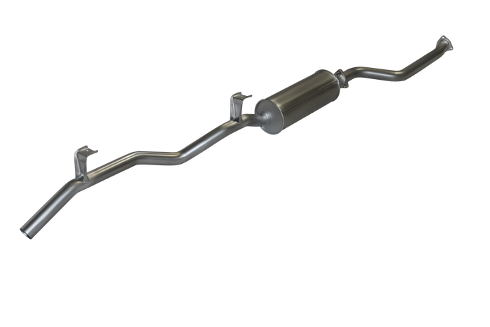 Manta | 2.5″ Exhaust System from OEM Engine Pipe | Toyota Landcruiser HJ75 4.0L 2H Diesel Ute & Troop Carrier 1985–1990