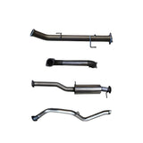 Manta | 3in Dump Pipe Back Exhaust with Small Muffler Extended Tailpipe | Volkswagen Amarok V6 TDI550 TDI580 Ute 2016–2022