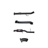 Manta | 3in Dump Pipe Back Exhaust with Small Muffler Diff Dump | Volkswagen Amarok V6 TDI550 TDI580 Ute 2016–2022