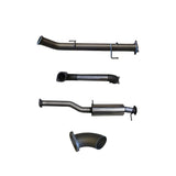 Manta | 3in Dump Pipe Back Exhaust with Small Muffler Diff Dump | Volkswagen Amarok V6 TDI550 TDI580 Ute 2016–2022