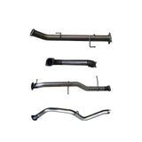 Manta | 3in Dump Pipe Back Exhaust without Muffler Extended Tailpipe | Volkswagen Amarok V6 TDI550 TDI580 Ute 2016–2022