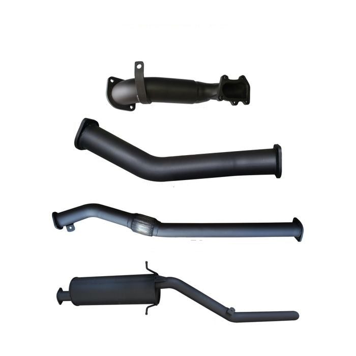 Manta | 3″ Turbo Back Exhaust System Without Cat with Muffler | Nissan Navara D22 3.0L Turbo Diesel Ute 2000–2006