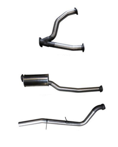 Manta - Ford Falcon AU 5.0L V8 Ute including XR8 (1998-2002) - Cat Back - 3" Single Stainless Exhaust - Muffler/Tailpipe