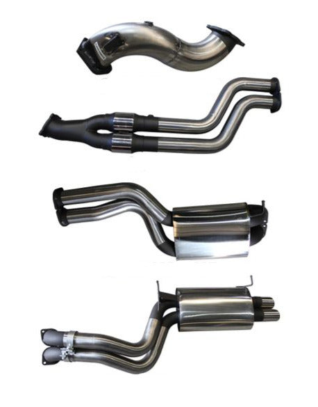 Manta | Twin 3″ Turbo Back Exhaust System | Ford Falcon FG XR6 Turbo G6E Turbo FPV F6 Sedan 4.0L 2008–2016