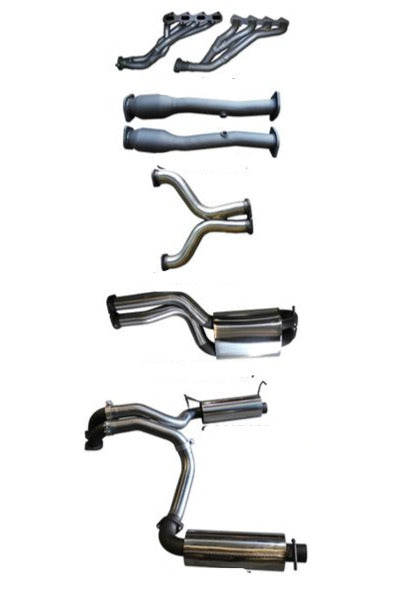 Manta | Twin 3″ Full Exhaust System with Extractors Muffler | FG GT V8 Sedan 2008–2010