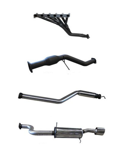 Manta | 2.5" Full Exhaust System with Hotdog/Muffler | Ford Falcon BA BF XR6 4.0L 6Cyl Ute 2002–2008