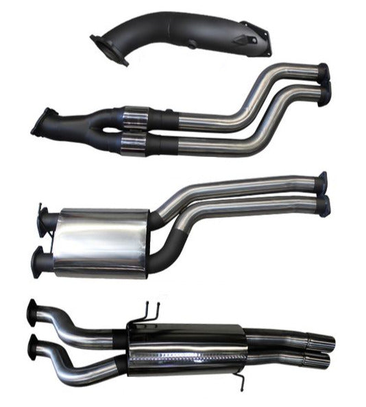 Manta | Twin 3″ Turbo Back Exhaust System | Ford Falcon XR6 Turbo 4.0L Ute 2002–2008