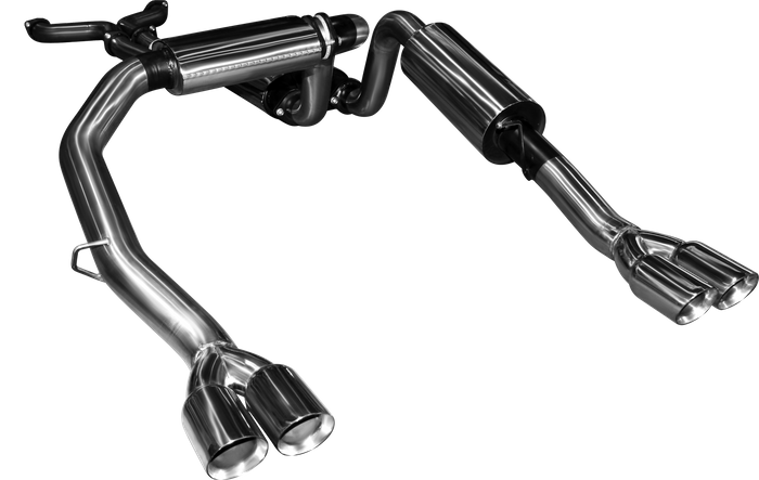 Manta | Twin 3" Cat Back Exhaust System with Muffler/Muffler | Ford Falcon BA BF 5.4L V8 Ute & FPV Pursuit 2002–2008