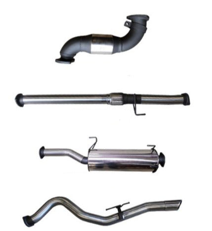 Manta | 3in Turbo Back With Cat | Holden Colorado RG 2.8L 2012–2016