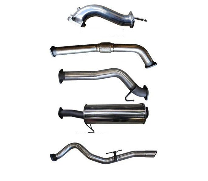 Manta | 3″ Turbo Back Without Cat | Holden Rodeo RA 3.0L SWB Non CR 2003–2006