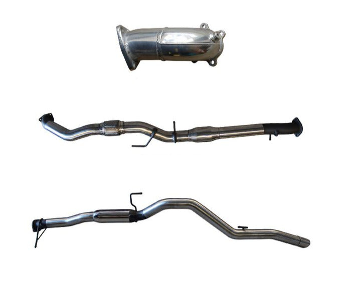 Manta | 3″ Turbo Back Exhaust with Cat, Hotdog | Ford Ranger PJ, PK 3.0L Auto Ute 2006–2011