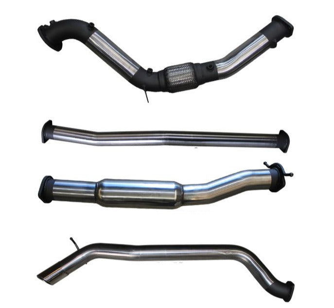 Manta | 3″ Turbo Back Without Cat With Hotdog | Ford PX2 Ranger 3.2L Ute 2015–2022