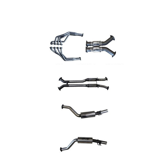 Manta | Dual 3″ Full System with 1 7/8″ Extractors Hotdog/Muffler | Holden Commodore VU VY VZ V8 Ute 2000–2007