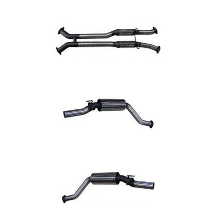Manta | Dual 3″ Cat Back Hotdog/Muffler | HSV VY Maloo 5.7L V8 Ute 2002–2004