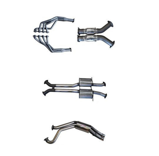 Manta | Twin 3″ Full Exhaust System with 1 7/8″ Headers | Holden Statesman Caprice WK WL 5.7L V8 LWB Sedan 2003–2006