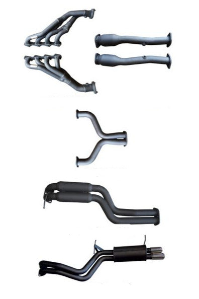 Manta | Twin 2.5" Dual Full System with Extractors & Hotdog/Muffler | Ford Falcon BA BF 4V V8 Sedan & FPV GT 2002–2008