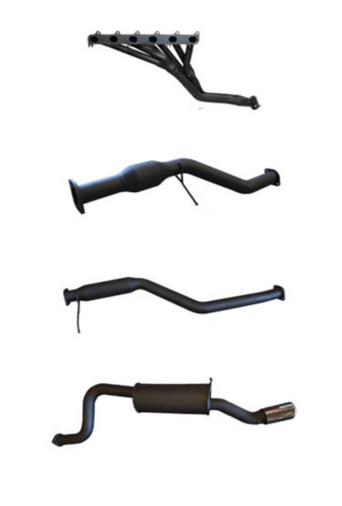 Manta | 2.5" Full Exhaust System with Hotdog/Muffler | Ford Falcon BA BF XR6 4.0L 6Cyl Ute 2002–2008