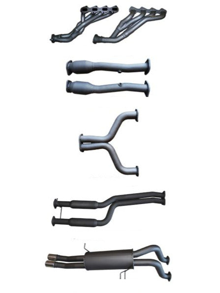 Manta | Twin 2.5″ Full Exhaust System with Extractors, Hotdog & Muffler | Ford Falcon FG XR8 5.4L V8 Ute 2008–2010, FPV GS Pursuit 5.4L/5.0L V8 Ute 2008–2014