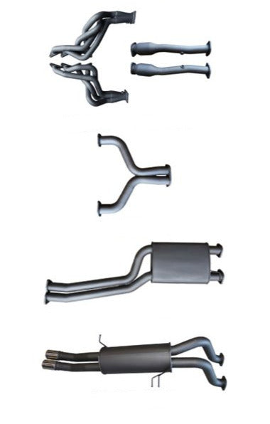 Manta | Twin 2.5″ Full Exhaust System with Extractors, Muffler | FPV GS Pursuit 5.0L V8 Ute FG 2010–2014