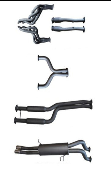 Manta | Twin 2.5″ Full Exhaust System with Extractors, Hotdog & Muffler | FPV GS Pursuit 5.0L V8 Ute FG 2010–2014