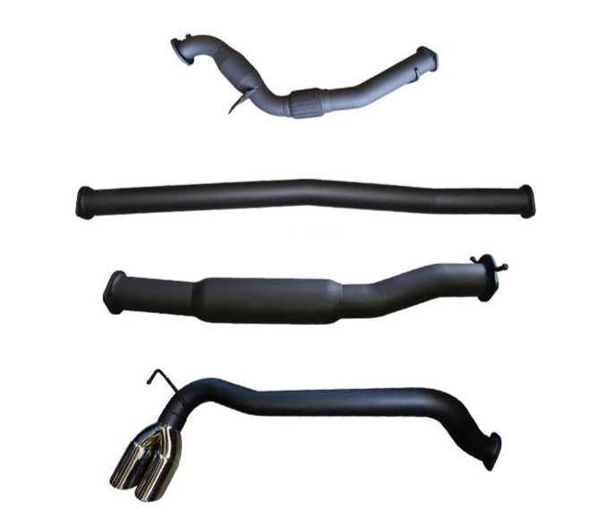 Manta | 3″ Turbo Back Exhaust System with Cat Hotdog Chrome Tips | Ford Ranger PX 3.2L CRD Ute 2011–2015