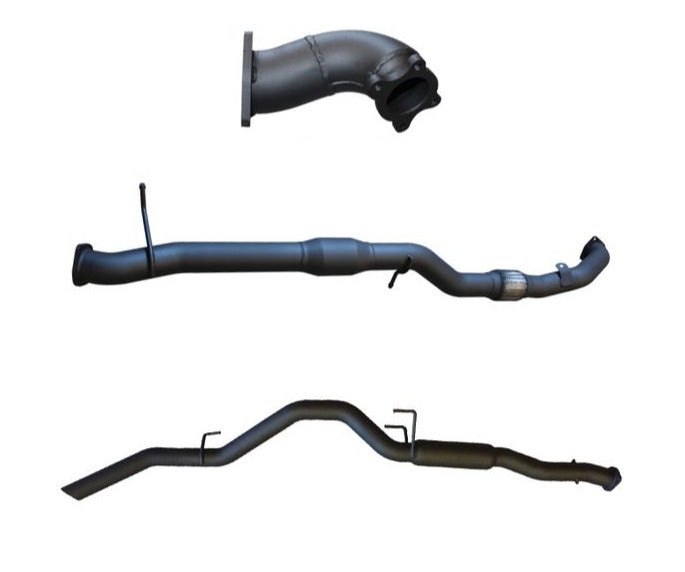 Manta | 3″ Turbo Back Exhaust with Cat/Hotdog | Ford Ranger PJ, PK 3.0L Manual Ute 2006–2011