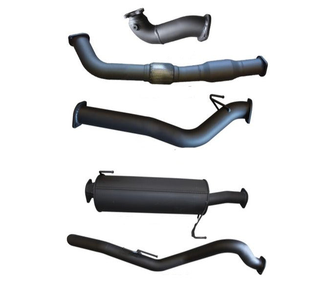 Manta | 3in Turbo Back with Cats & Muffler | Holden Colorado RC 3.0L SWB 2010–2012