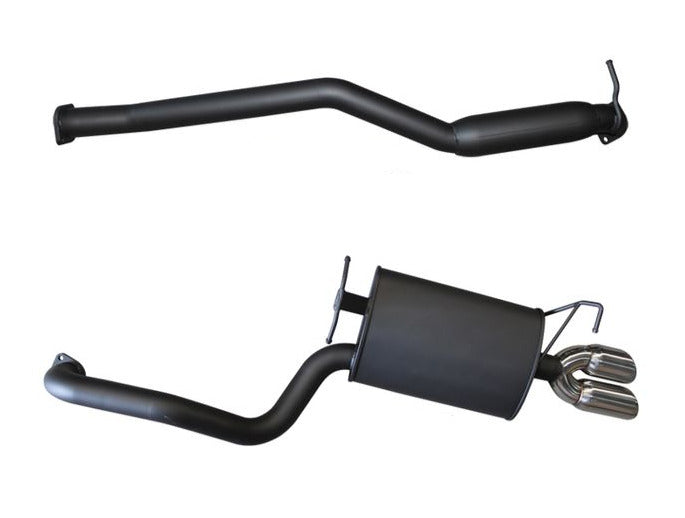 Manta | 2.5″ Cat Back Exhaust System with Hotdog Muffler | Ford Falcon FG 4.0L 6 Cylinder Sedan 2008–2016