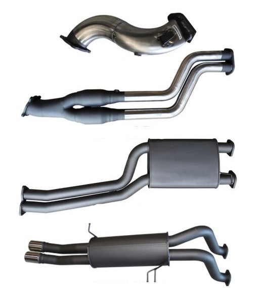 Manta | Twin 2.5″ Turbo Back Exhaust System | Ford FG XR6 Turbo FPV F6 Ute 4.0L 2008–2016