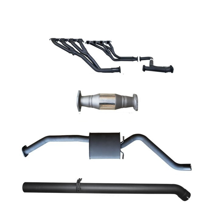 Manta | 2.5″ Full Exhaust System with Extractors Tailpipe | Holden Commodore VP VR VS 5.0L V8 Manual IRS Sedan 1991–1997
