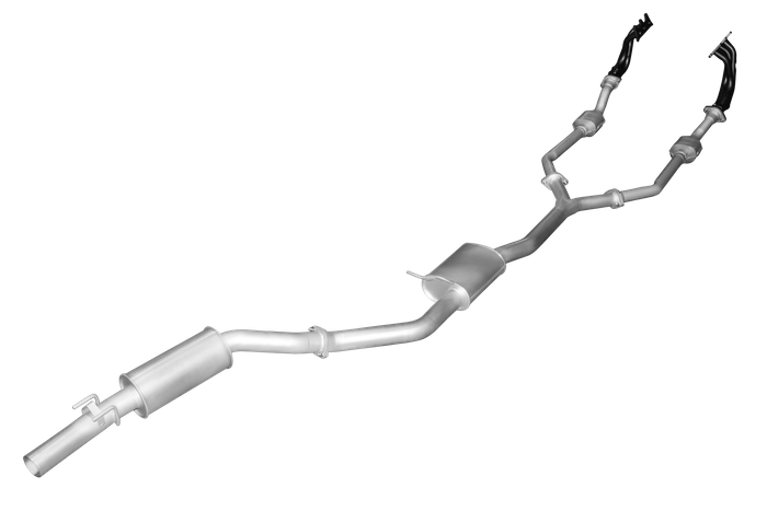 Manta | 3″ Full Exhaust System with Extractors Muffler/Muffler | Holden Commodore VZ 3.6L V6 Ute Wagon 2004–2007