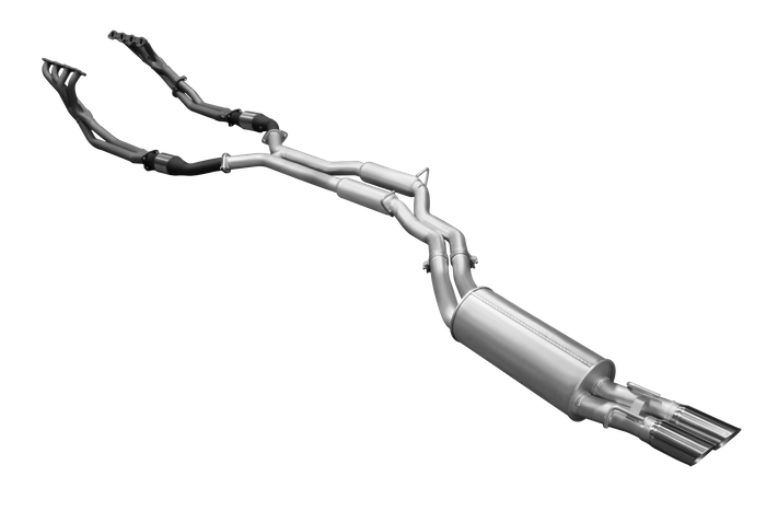 Manta | Dual 2.5″ Full Exhaust System with Extractors, Hotdog & Muffler | Holden Commodore VT 5.0L V8 Sedan 1997–1999