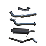 Manta | 3″ Turbo Back with Cat | Holden Rodeo RA 3.0L LWB Non CR Cab Chassis 2003–2006