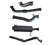 Manta | 3″ Turbo Back No Cat Muffler | Holden Rodeo RA 3.0L SWB CRD 2007–2008