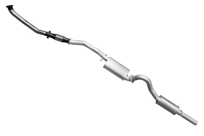 Manta | 3″ Dump Pipe Back Exhaust with Twin Mufflers | Holden Commodore VL Turbo 3.0L Sedan 1986–1988