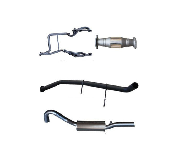 Manta | 2.5″ Full Exhaust System with Extractors WOM & Muffler | Holden Commodore VN VP VR V6 3.8L Sedan 1988–1995