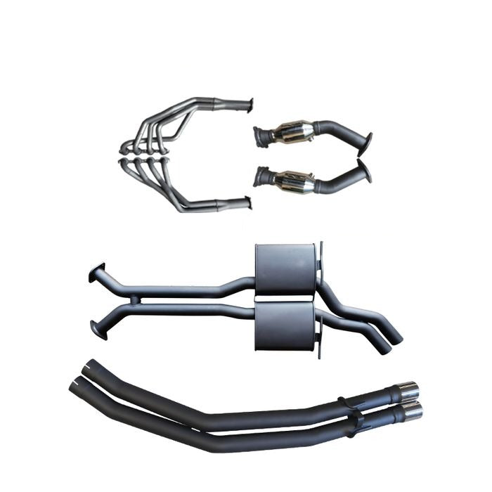 Manta | Dual 2.5″ Full System with Extractors Muffler/Tailpipe | HSV Maloo VU 5.7L V8 Ute 2001–2002