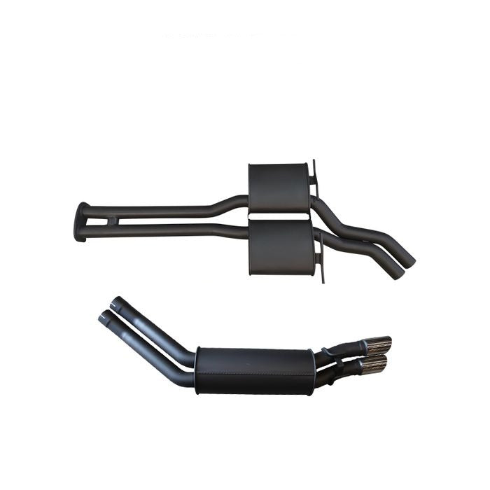 Manta | Twin 2.5″ Cat Back Exhaust System with Muffler/Muffler | HSV VZ Clubsport GTS Senator 6.0L V8 Sedan 2004–2006