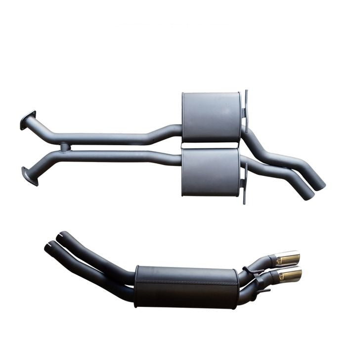 Manta | Twin 2.5″ Cat Back Exhaust System with Mufflers | Holden Commodore VY VZ V8 AWD Adventra & HSV Avalanche Wagon 2003–2006