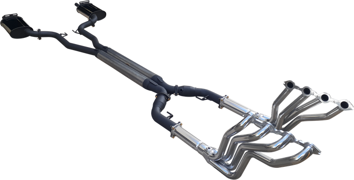 Manta | DPE Twin 3″ Full Exhaust System with 1 3/4″ Coated Headers | Holden VF HSV Clubsport, GTS, Senator LSA V8 Sedan & Wagon 2013–2017