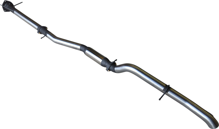 Manta - Ford Ranger Next Gen T6.2 V6 - DPF Back - 3" Single Stainless Exhaust with Tip - with Centre Hotdog