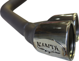 Manta | 3″ DPF Back Exhaust without Mufflers Twin Tip Side Exit | Ford Ranger Next Gen T6.2 V6 3.0L Ute 2022–2024