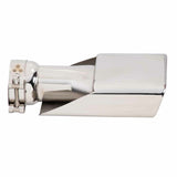 Exhaust Tip - 2.5 Inch Inlet to suit XA XB Ford Falcon (Rolled Edge - Angle Cut - 304 Stainless Steel)