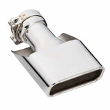 Exhaust Tip - 2.5 Inch Inlet to suit XA XB Ford Falcon (Rolled Edge - Angle Cut - 304 Stainless Steel)
