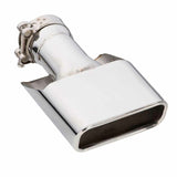 Exhaust Tip - 2.25 Inch Inlet to suit XA XB Ford Falcon (Rolled Edge - Angle Cut - 304 Stainless Steel)