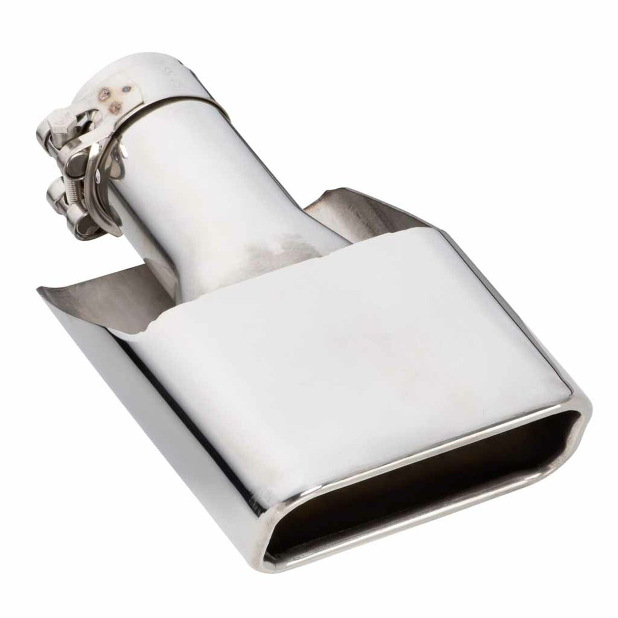Exhaust Tip - 2 Inch Inlet to suit XA XB Ford Falcon (Rolled Edge - Angle Cut - 304 Stainless Steel)