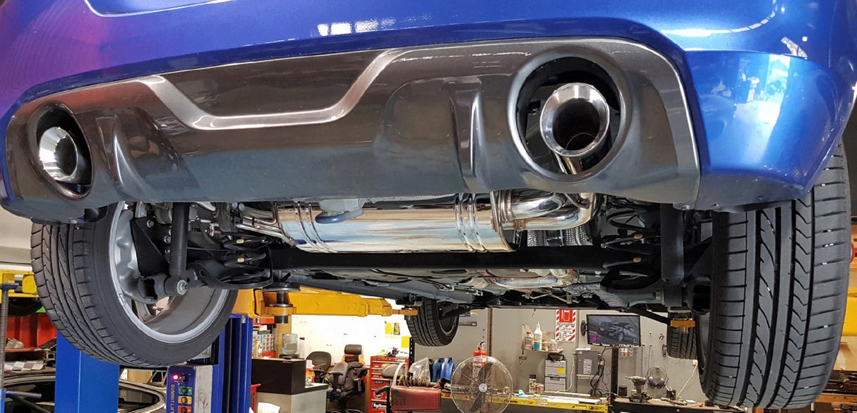 XForce - SUZUKI SWIFT SPORT ZC32 (02/2012-06/2017), Stainless Steel Cat-Back Exhaust System