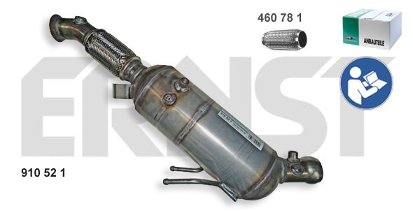 Diesel Particulate Filter - VW Crafter 2012 on 2.5 Litre CEBA, CEBB, CECA, CECB (Ernst)