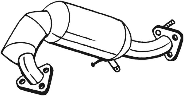 Diesel Particulate Filter - Audi A5 Quattro 3.0 L CAPA CCWA 06/07 to 03/12 (Bosal)