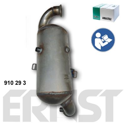 Diesel Particulate Filter - Citroen Berlingo, C2, C3, C4, C5, Xsara Picasso, Peugeot 1007, 206, 207, 3008, 307, 308, 407, 5008, Partner (Ernst)